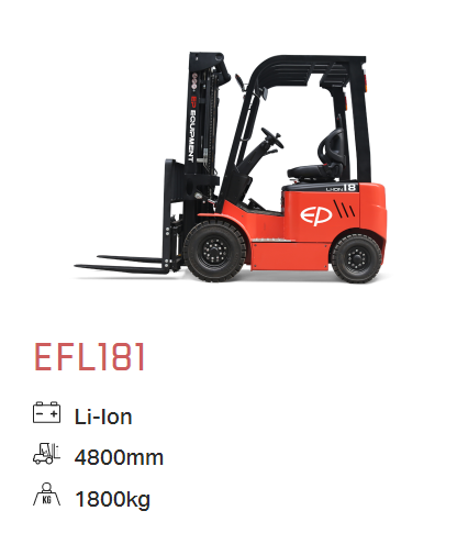 Xe nâng điện EP Li-ion EFL181